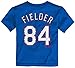 Majestic Toddler Premium Fielder Player N&N Tee S/S, Alt - Texas Rangers