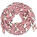 Sheep Print Design Scarves for Women Lightweight Large Size Scarf (Dusty rose)