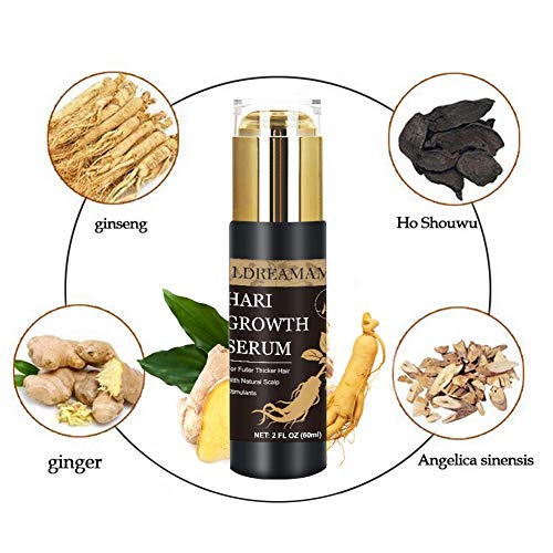 Hair Growth Serum, Anti-Hair Loss Serum, Strengthen Hair Roots Thickening, Promote Hair Growth Regrowth Product for Men and Women  - Thumbnail 2
