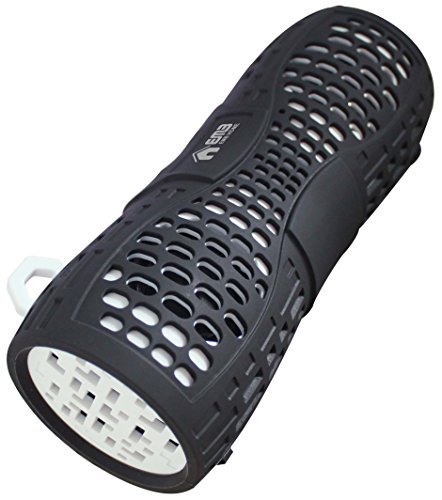 EMB ES900BT-WX1 Water Resistant Super Loud Portable Bluetooth Speaker - Black On White