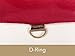 Covermates Keepsakes Garland Duffle Bag - Durable Polyester, Reinforced Handles, Fits up to 25 Foot Garland Depending on Thickness - Holiday Storage, Red