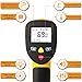eT650D Temperature Gun by ennoLogic with NIST Certificate - Dual Laser Non-Contact Infrared Thermometer -58°F to 1202°F - Accurate Digital Surface IR Thermometer (Not for Body Temp)