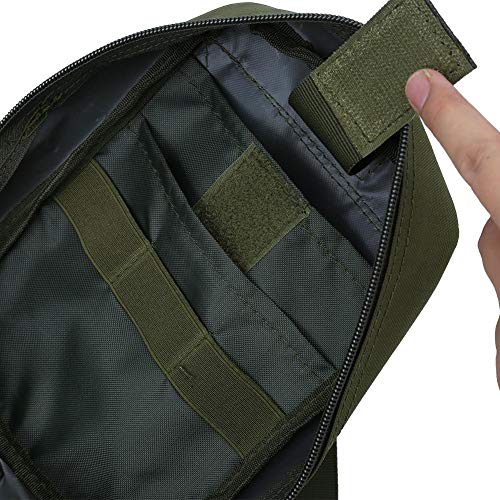 Outdoor Medical Emergency Bag Tactical Medical Emt Bag voor Outdoor Travel EHBO-kit Klimmen Hiking Rescue Bag(Groen) - Afbeelding 8