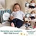 Baby First Year Memory Book - Keep your Baby's First Memories Safe and Close In This Unique Hard Cover Photo Scrapbook - Perfect Way to Keepsake Your Family's Special Moments - Great Gift for New Moms