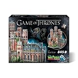 WREBBIT 3D - Game of Thrones The Red Keep 3D Jigsaw