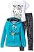 Hello Kitty Little Girls' 3 Piece Hooded Legging Set , Sea Glass, 6