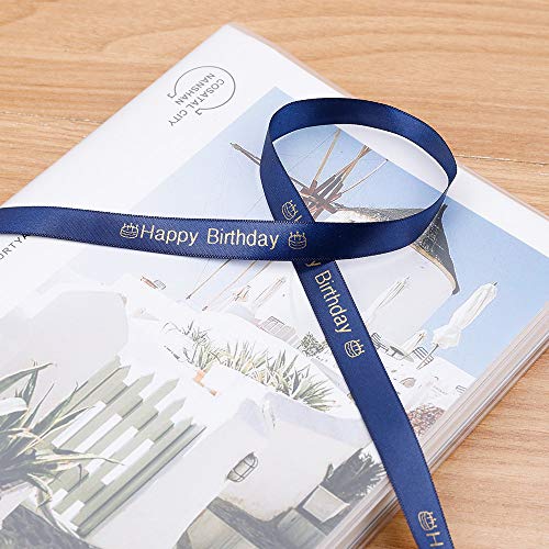 Compatible Brother P-Touch Decorations Embellish Satin Ribbon, Replace for Brother TZe-RW34 TZe-RE34 TZe-RN34(Gold On Red/Pink/Navy Blue) Ribbon Label,Compatible with P-Touch PTH110 PTD400AD Cube - Thumbnail 5