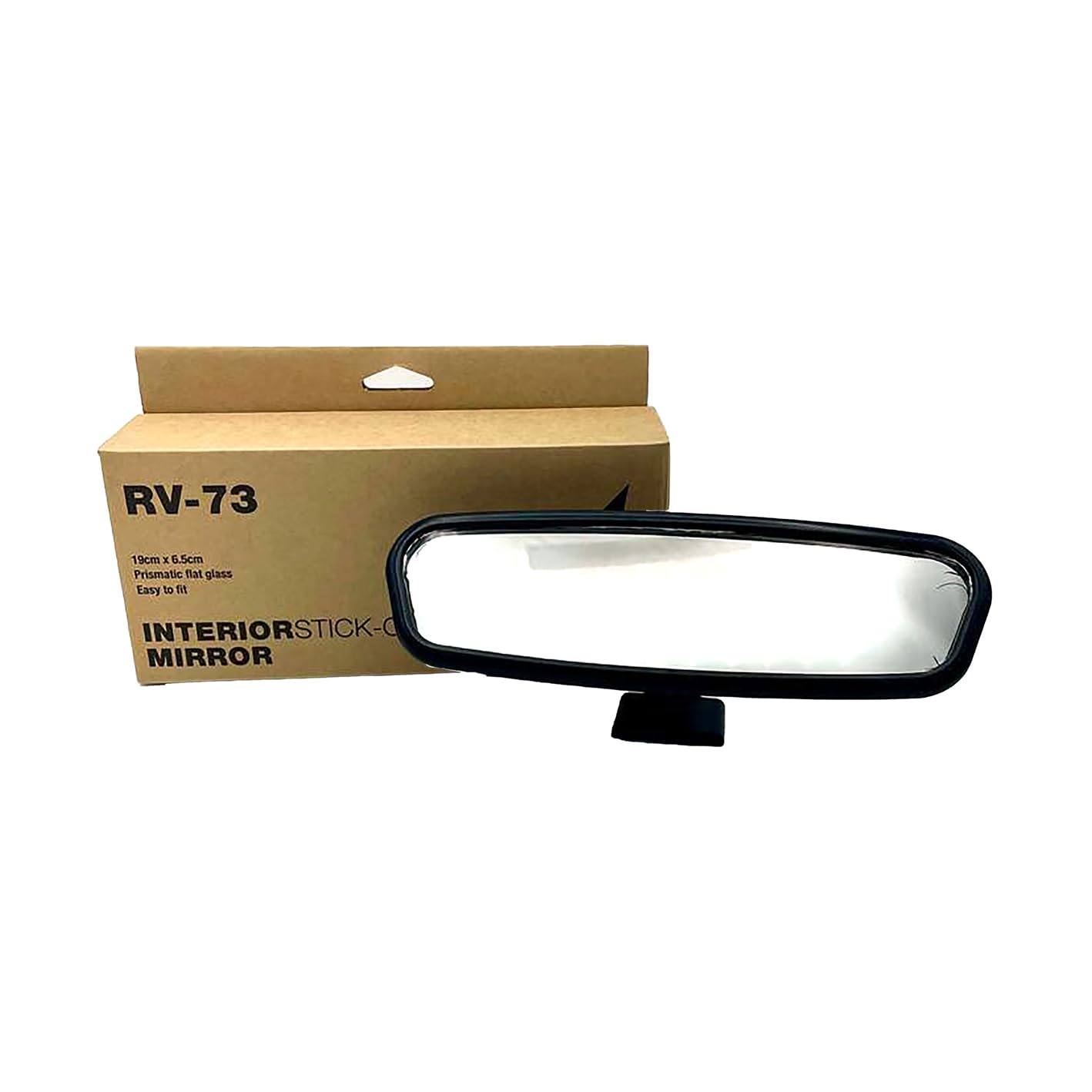 Summit RV-73 Non-Dipping Stick-On Rear View Mirror