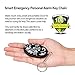 ANRUI 120 dB SOS Emergency Personal Alarm Keychain Anti Wolf Alarms Safety Self Defense Electronic Device