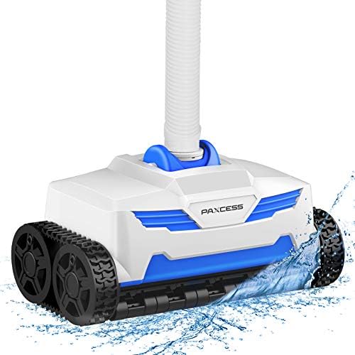 PAXCESS Pool Suction Cleaner,Wall Climbing Auto Pool Vacuum Cleaner,360
