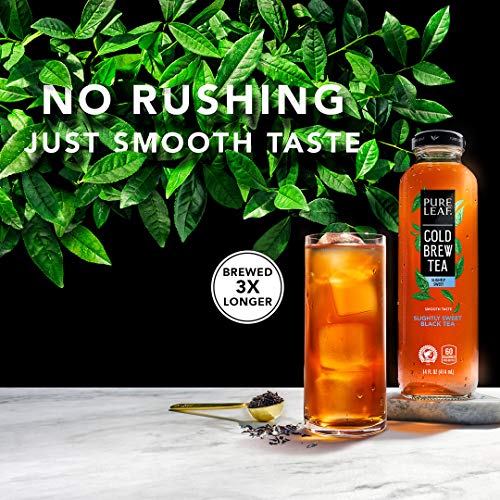 Pure Leaf Cold Brew Iced Tea, Tropical Mango, 14 Fl Oz (Pack of 8