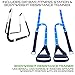 Ultimate Body Press Dip Bar and Bodyweight Resistance Trainer Package