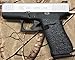 Tractiongrips Rubber Grip Tape Overlay fits Glock 43X and 48 Pistols