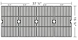Music City Metals Matte Cast Iron Cooking Grid Replacement For Gas Grill Model Charbroil 463230710, Set Of 4