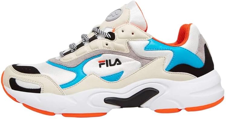 fila red white and blue shoes