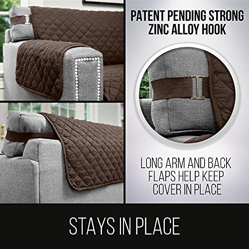 Sofa Shield Patented Sectional Couch Cover, Reversible Corner L Shaped