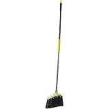 Casabella Wayclean Wide Angle Broom, Gray