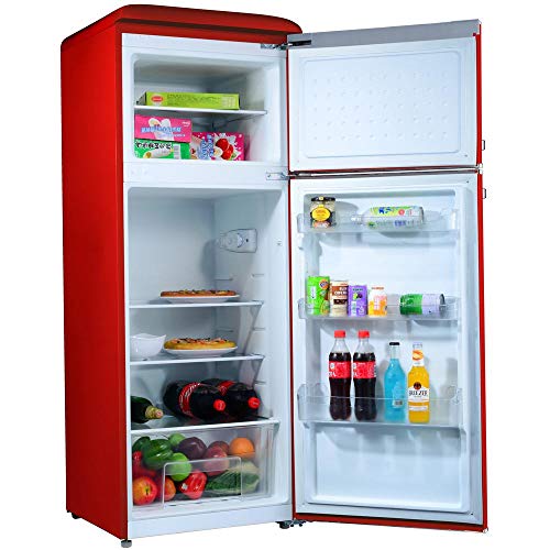 Galanz 7.6 cu. ft. Mini Refrigerator in Red Pricepulse