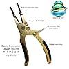 BITE-Professional-Aluminum-Saltwater-Fishing-Pliers-Spring-Loaded-Rubber-Insert-Grips-Tungsten-Carbide-Cutters-WITH-a-SET-of-REPLACEMENT-CARBIDE-CUTTERS-PREMIUM-CLIP-SHEATH