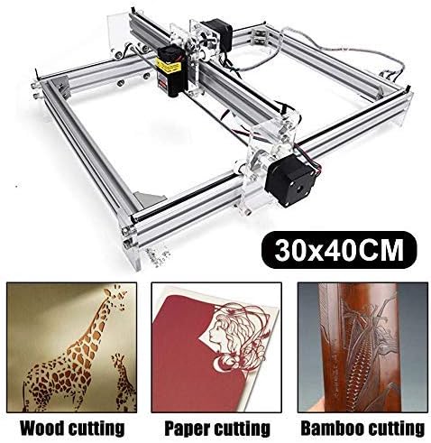 500mw Laser Engraving Machine, 30x40cm CNC Router Machine 12V USB Laser Engraver Desktop CNC DIY Picture Making Printer (500mw/30x40cm)