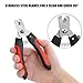 JETESUN Dog Nail Clippers And Trimmer with Quick Sensor, Free Nail File, Slicker Brush, Fits For Small,Large Dog and Cat,Short and Long Hair