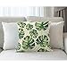 Moslion Palm Pillow,Home Decorative Throw Pillow Cover Tropical Hawaii Leaves Palm Tree Cotton Linen Cushion for Couch/Sofa/Bedroom/Livingroom/Kitchen/Car 18 x 18 inch Square Pillow case