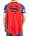 Bioworld Superman Men's Sublimated T-Shirt With Cape