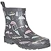 Capelli New York Ladies Umbrella Printed Short Rain Boot