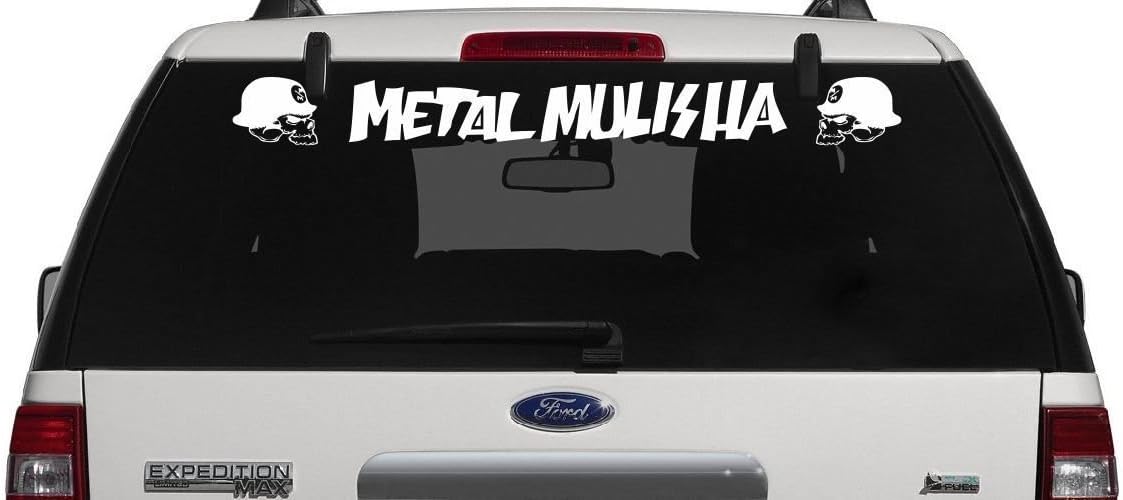 METAL MULISHA Windshield Decal Sticker 38"x10" Car Truck Bumper Lancer Evolution Outlander Aufkleber car decal truck 4x4 jdm