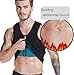 Mens Neoprene Sweat Vest Sauna Slimming Top Hot Body Shaper Trainer Weight Loss