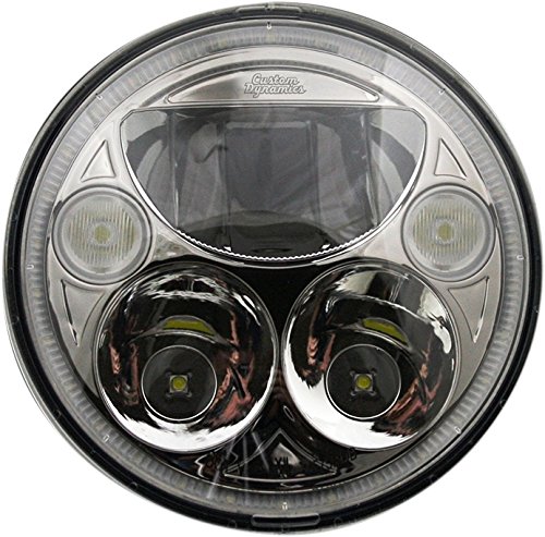 Custom Dynamics 7"; LED Chrome TruBEAM Headlight