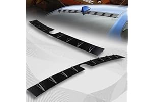 EPARTS Glossy Black ABS Rear Roof Window Spoiler Wing Roof Top Vortex Shark Fin Spoiler Compatible with 2012-2015 Subaru Impr