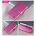 Honor 3c Case Silk Flip Leather Case for Huawei Honor 3c Cover Skin Shell (Rose Pink)