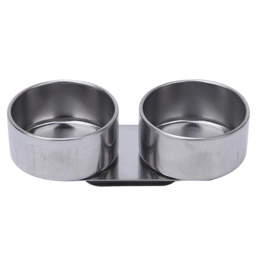 Special Oil Painting Pot Stainless Steel Mixing Cup with Lid Portable Solvent Container for Thinner & Medium, Artists Supplies Acrylic Watercolor Painting Accessories