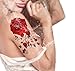 Supperb® Temporary Tattoos - Red Roses (8 x 4 inches)