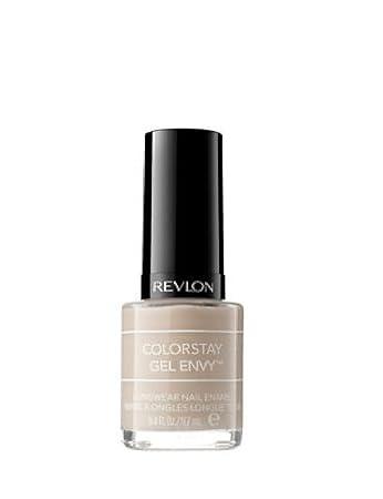 Revlon Colorstay Gel Envy Long Wear Nail Enamel, Nude Brown Checkmate, 11.7ml