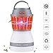 Karvipark [2018 Newest Version] Bug Zapper 2 In 1 Night LED Light Bulb Lamp & Mosquito Zapper Repellent| Waterproof,Compact, 2200mAh Rechargeable & Portable| For Indoor & Outdoors, Home & Traveling