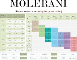 MOLERANI Women's Casual Plain Simple T-Shirt Loose