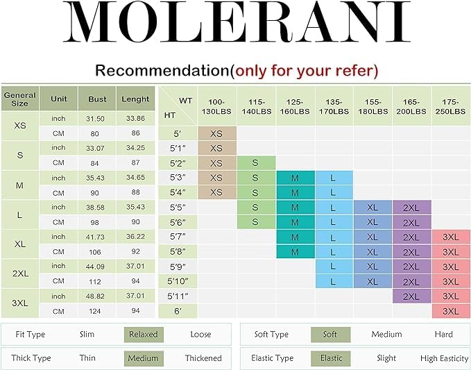 MOLERANI Women's Casual Plain Simple T-Shirt Loose Dress