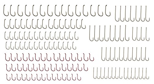 Tailored Tackle Freshwater Fishing Hooks 150 Piece Assortment of Octopus Hooks Baitholder Hooks Aberdeen Hooks - Thumbnail 4