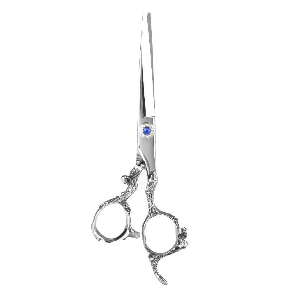 Hairdressing Scissors, Professional Haircut Cutter Shears, Hair Texturizing Shears Family Salon Flat Tooth Hairdressing Tool Salon Barber Hairdressing Shear(#02)