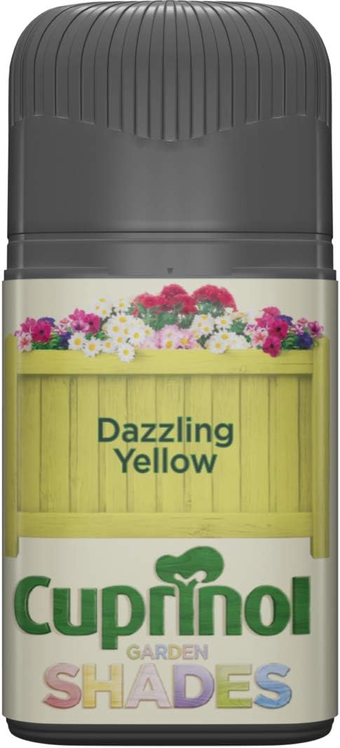 Cuprinol Garden Shades - Dazzling Yellow - 50ml Tester
