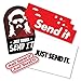 Just Gonna Send It Sticker Pack Snowmobile, Jump Guy, Funny