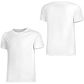Custom Front & Back Print T-Shirt with Your Image for Men, Women