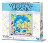 Dolphin Window Mosaic by Toysmith