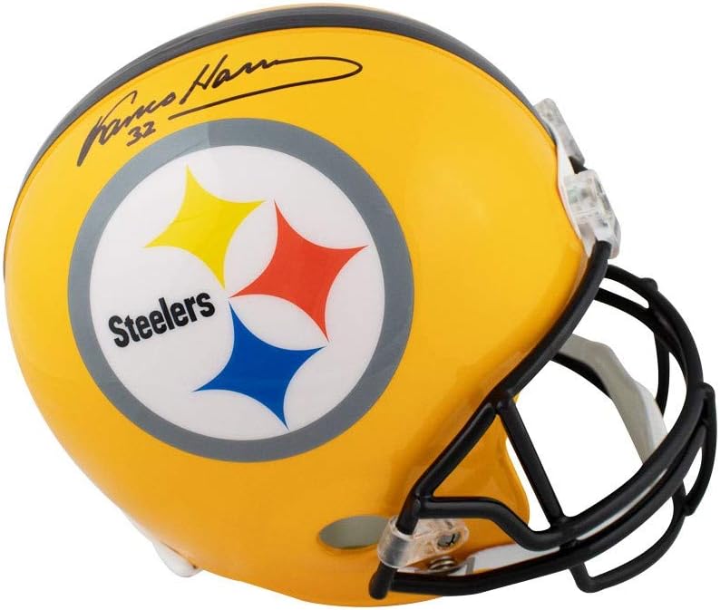franco harris signed football