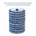 LotFancy 3 Inch Flap Disc, 24PCS 40 60 80 120 Grit Assorted Grinding Wheels, Roll Lock Sanding Disc, High Density Zirconia Grinding Disc, Flat Type 27