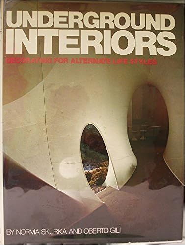 Underground Interiors Decorating For Alternate Life Styles Norma