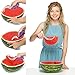 Watermelon Slicer Complete Bundle Watermelon Slicer and Server - Strong Improved Melon Slicer - Baller and Ceramic Knife Included