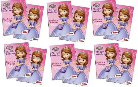 Sofia The First Coloring &Amp Activity Book 96 Pgs X 12 Books